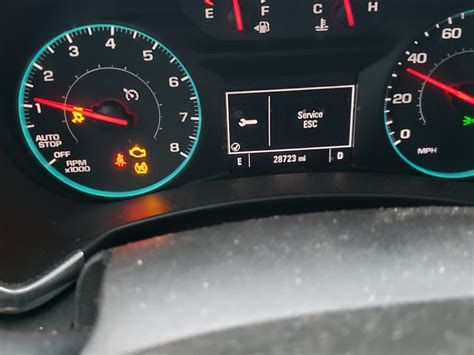 Silverado 1500 miles While driving service ESC message and system brake failure message illuminated on center cluster display, attempted to apply the the brakes and pedal went to the. . Service esc and parking brake 2019 silverado